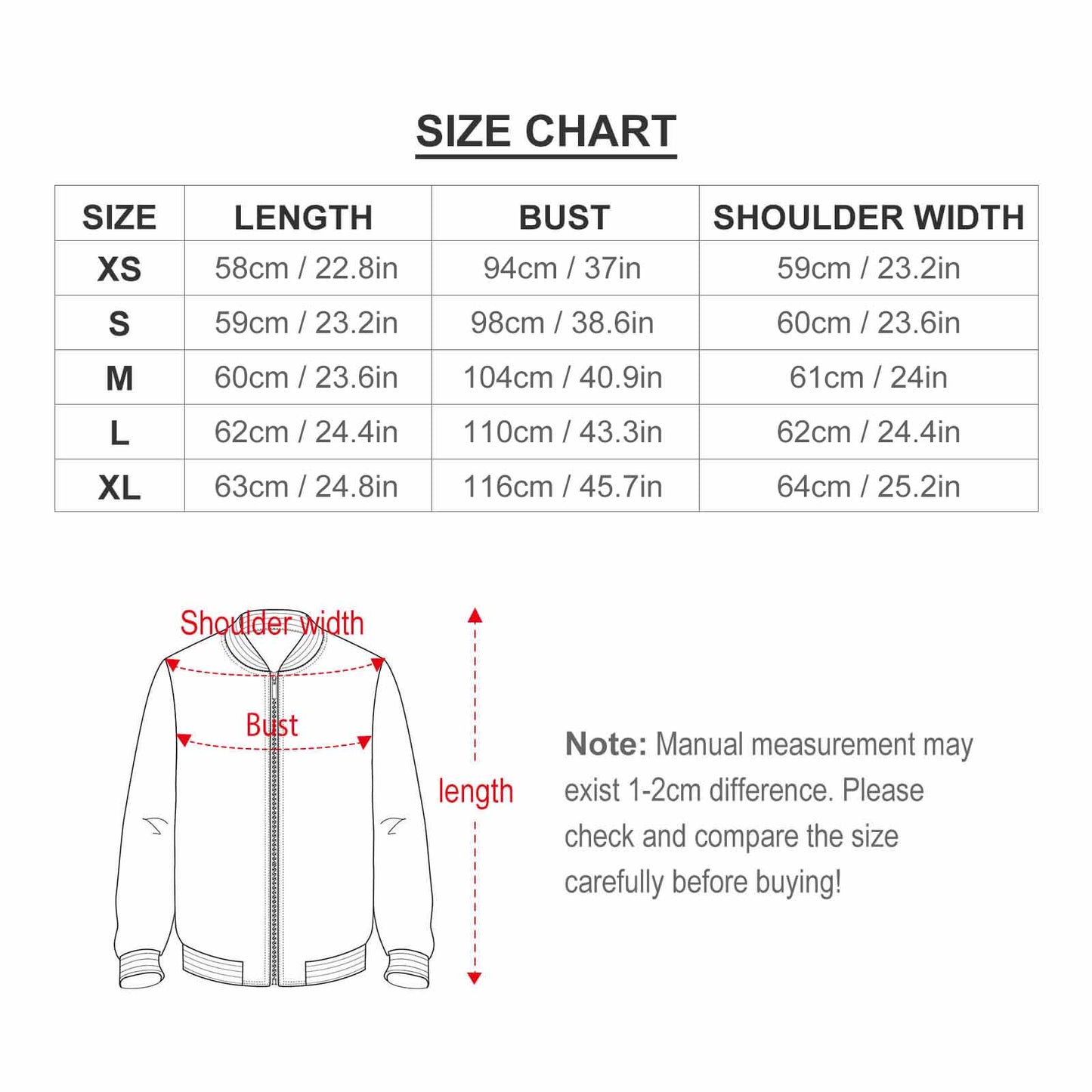 Women's Zipper Jacket LLJK (All-Over Printing)