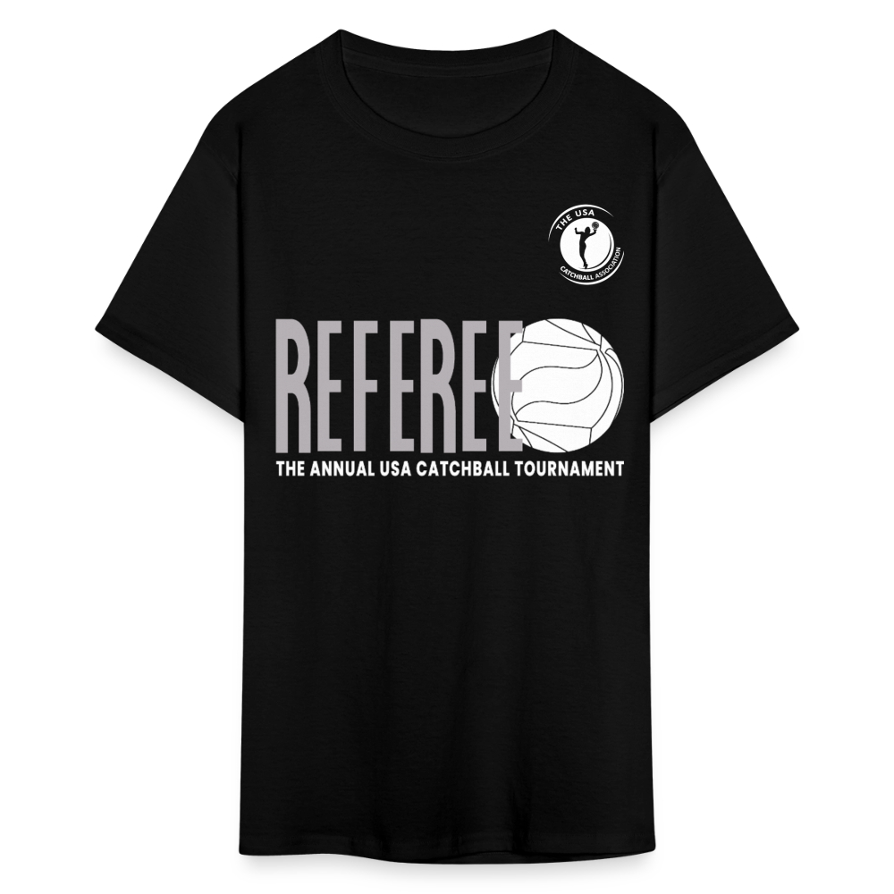 Catchball Referee T-Shirt - USACA - Unisex - black