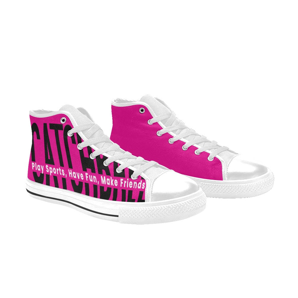 Custom High Top Canvas Shoes for Women Model017