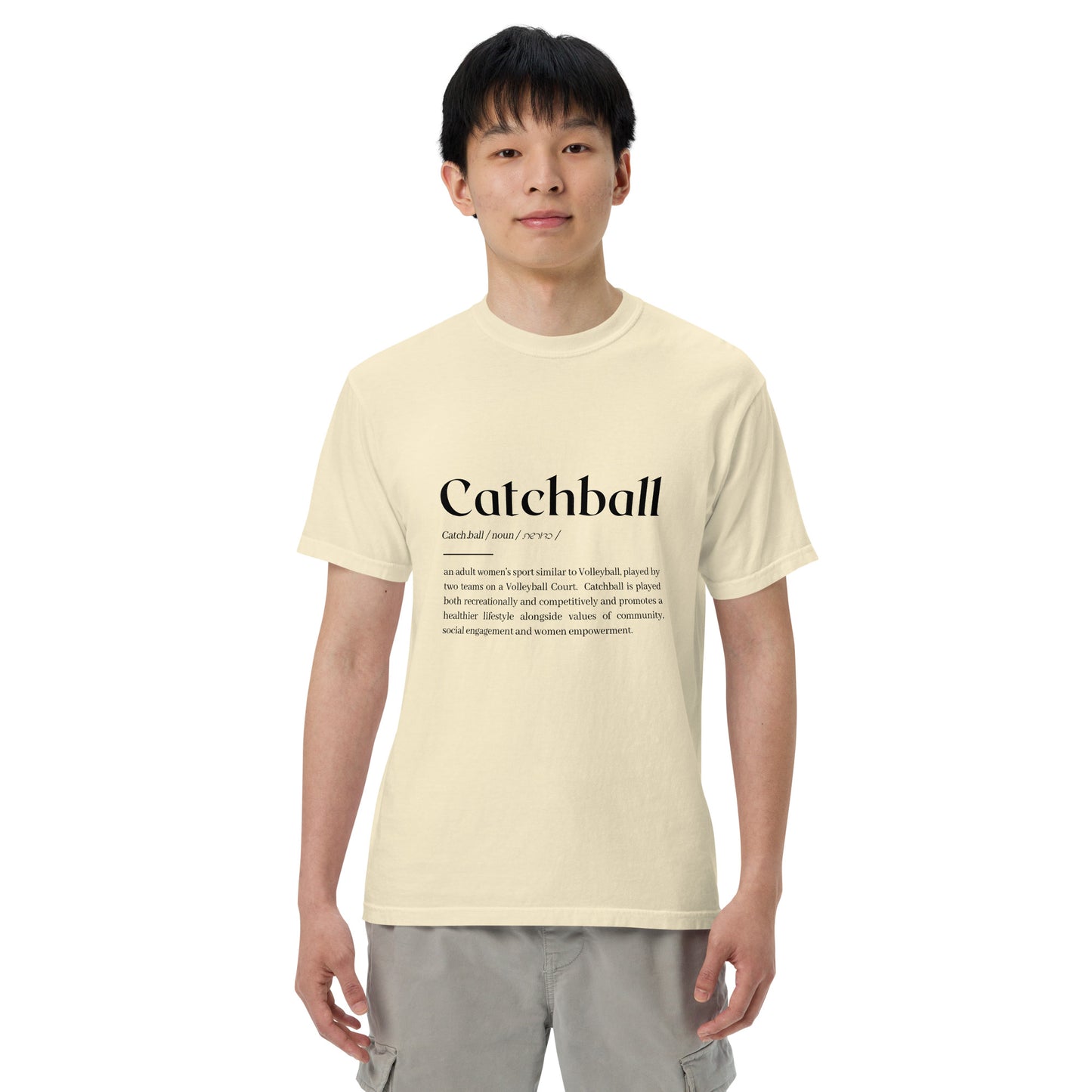 Catchball Dictionary Definition Unisex 100% ring-spun cotton t-shirt