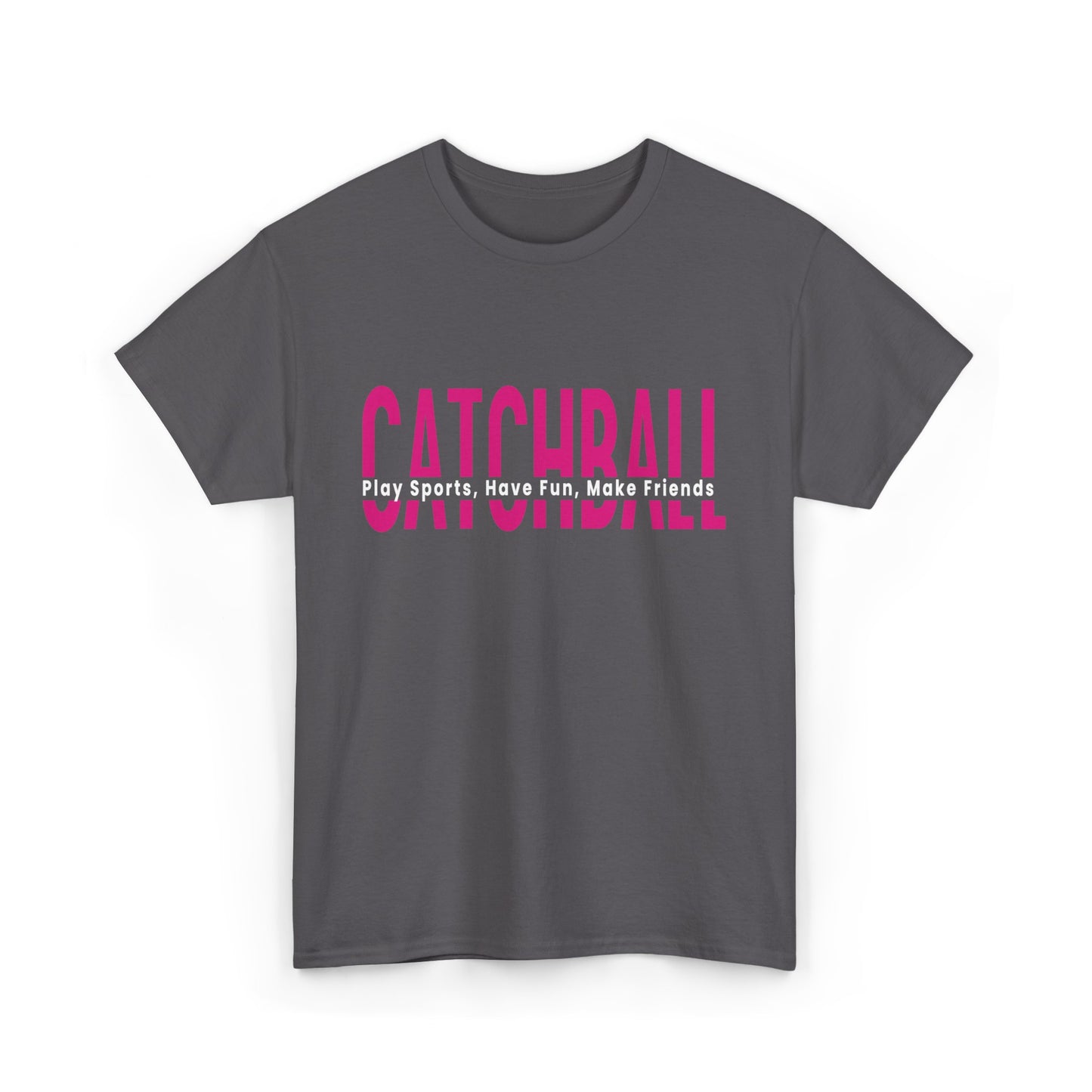 Catchball T-Shirt Short-Sleeve Catchball Unisex Cotton USACA Catchball Logo Tee