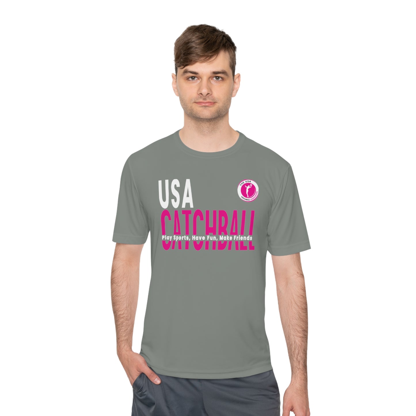 Branded (USACA) Unisex Moisture Wicking Tee