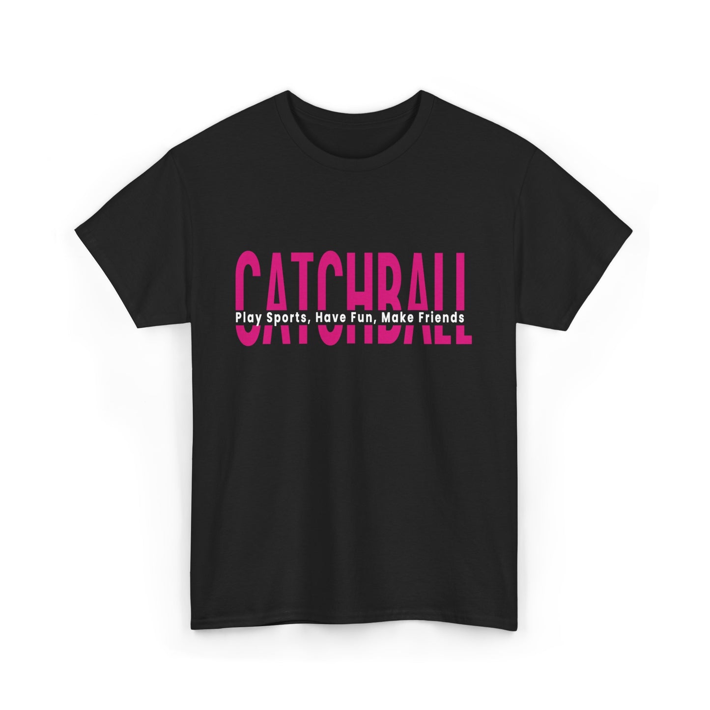 Catchball T-Shirt Short-Sleeve Catchball Unisex Cotton USACA Catchball Logo Tee