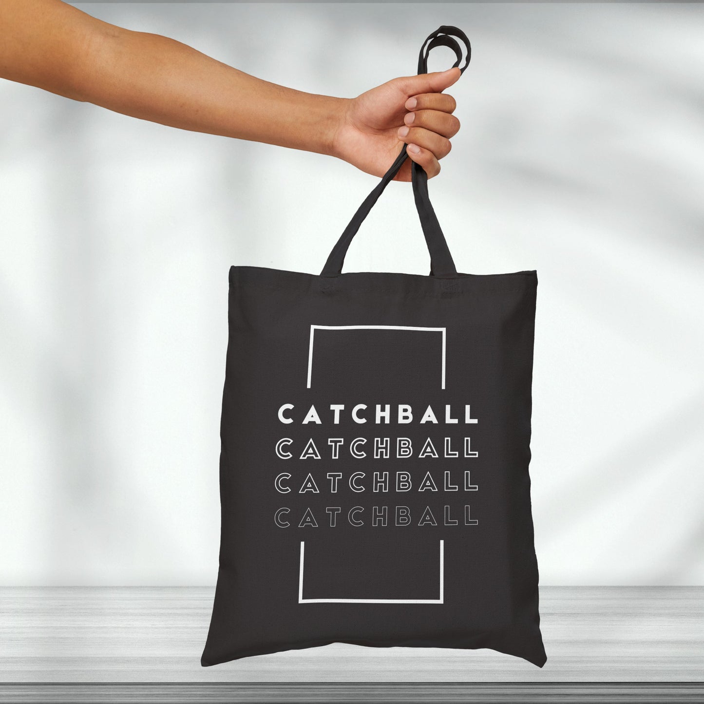 Catchball-Catchball Cotton Canvas Tote Bag