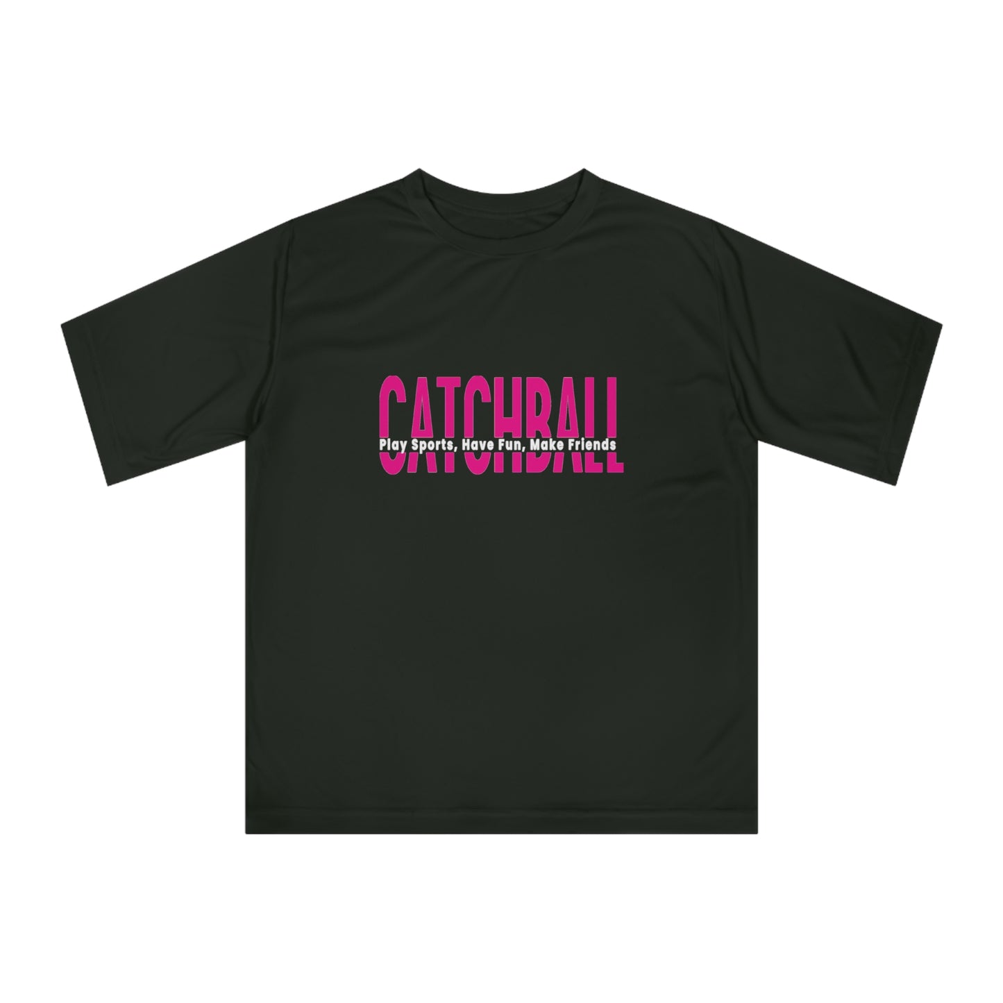 Catchball Zone Performance T-Shirt Athletic Catchball T-Shirt Active Logo Tee