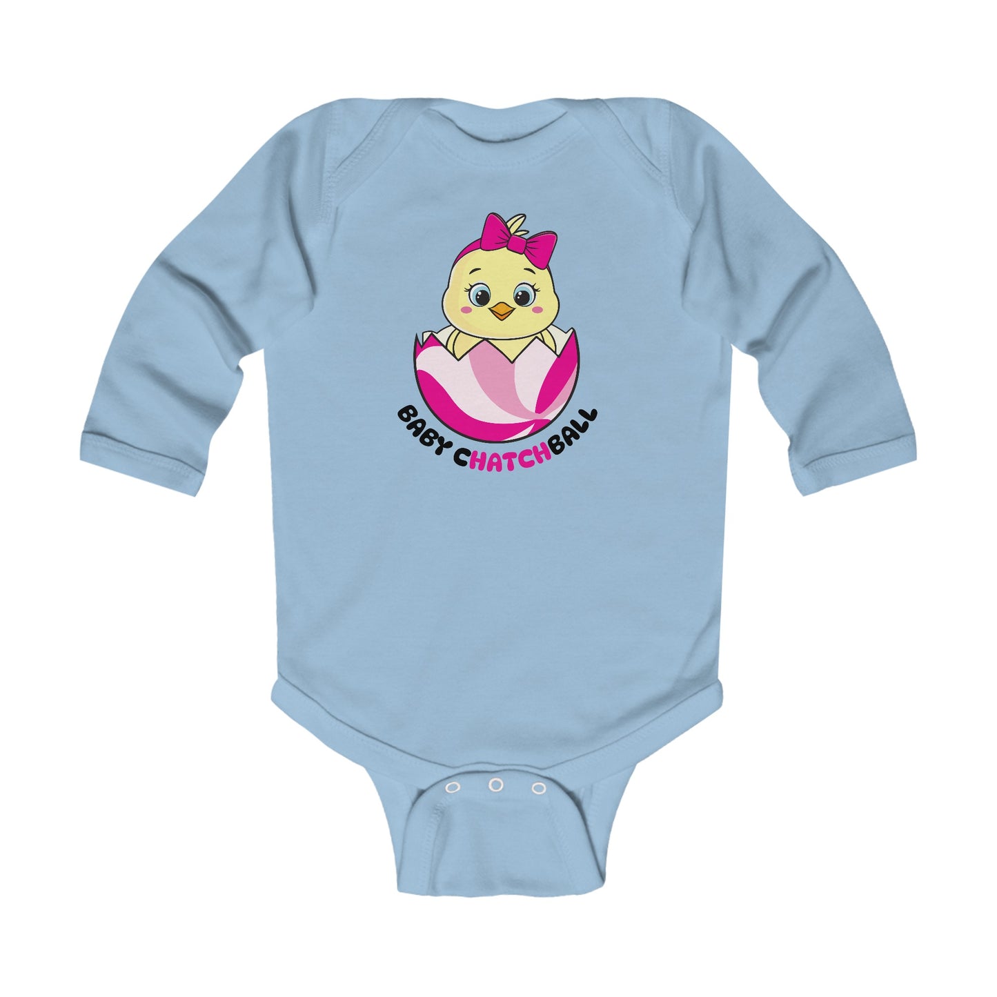 Infant Catchball Onesie Baby Chick Long-Sleeve Bodysuit Catchball Baby-Shower Gift Newborn Birth Clothing Girl Catchball Onesie Boy Gift