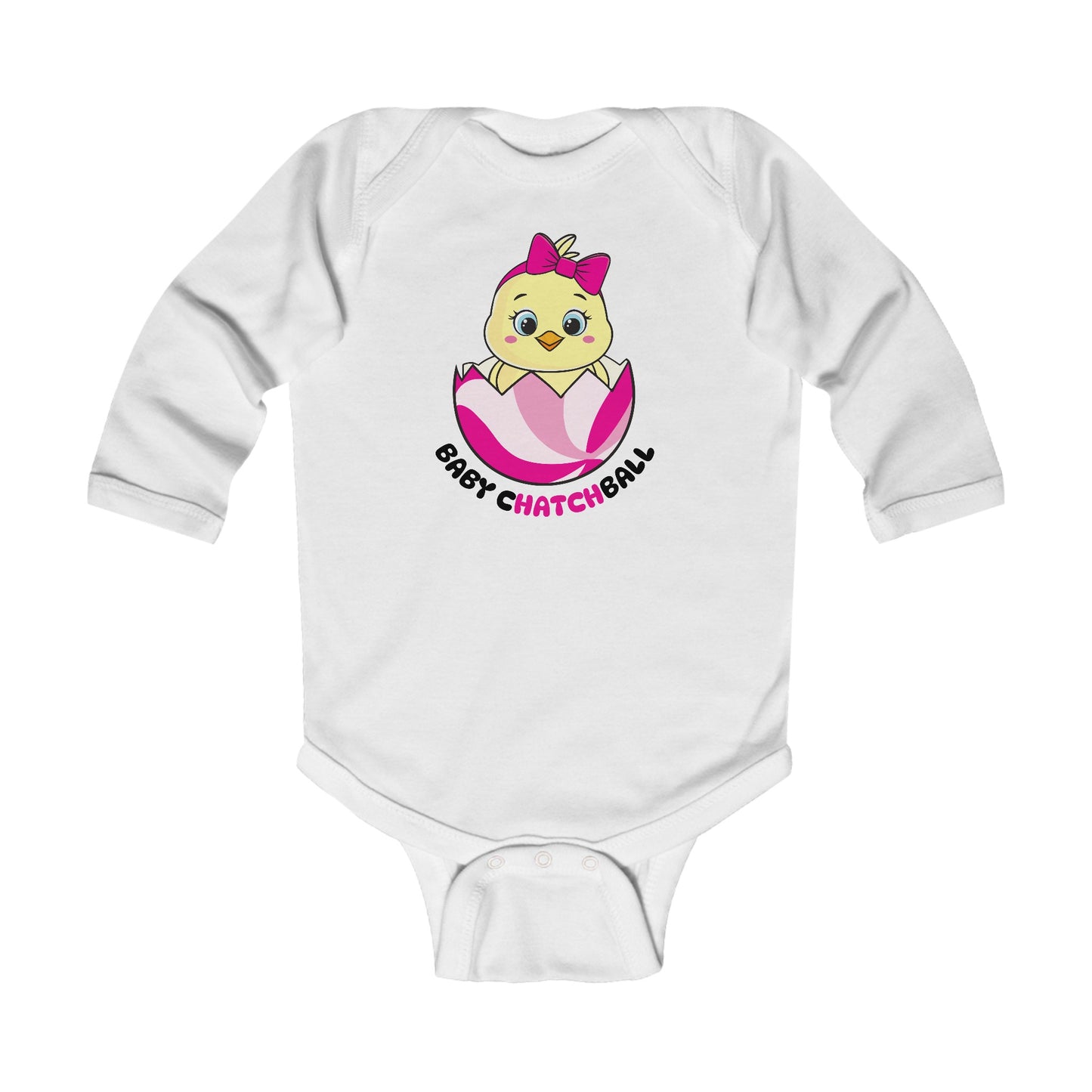 Infant Catchball Onesie Baby Chick Long-Sleeve Bodysuit Catchball Baby-Shower Gift Newborn Birth Clothing Girl Catchball Onesie Boy Gift