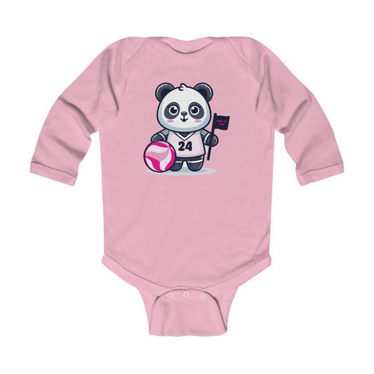 Infant Catchball Onesie Baby Long-Sleeve Panda Bodysuit Catchball Baby-Shower Gift Newborn Birth Clothing Girl Catchball Onesie Boy Gift