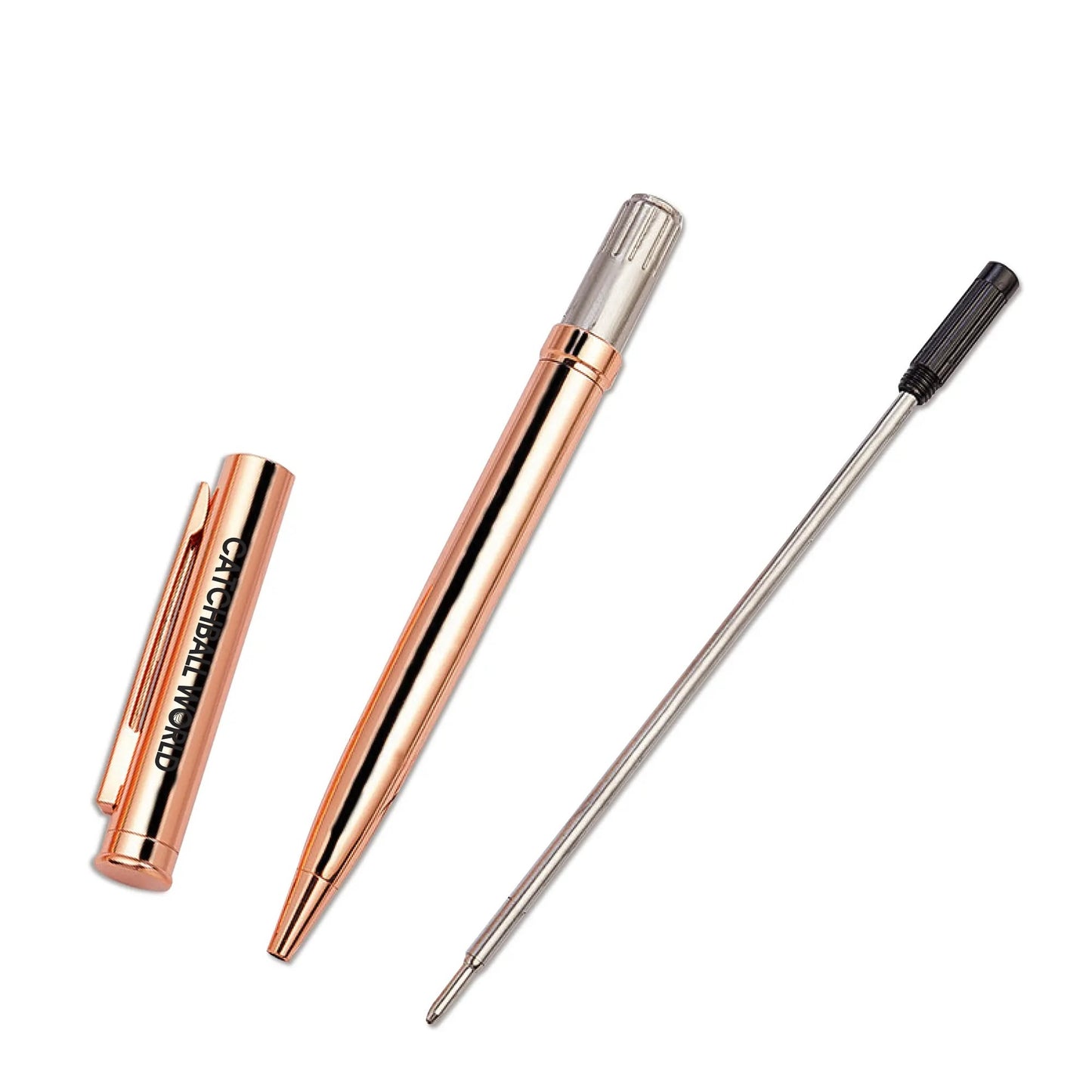 Catchball World Ballpoint Pen Rose Gold 6-Pack