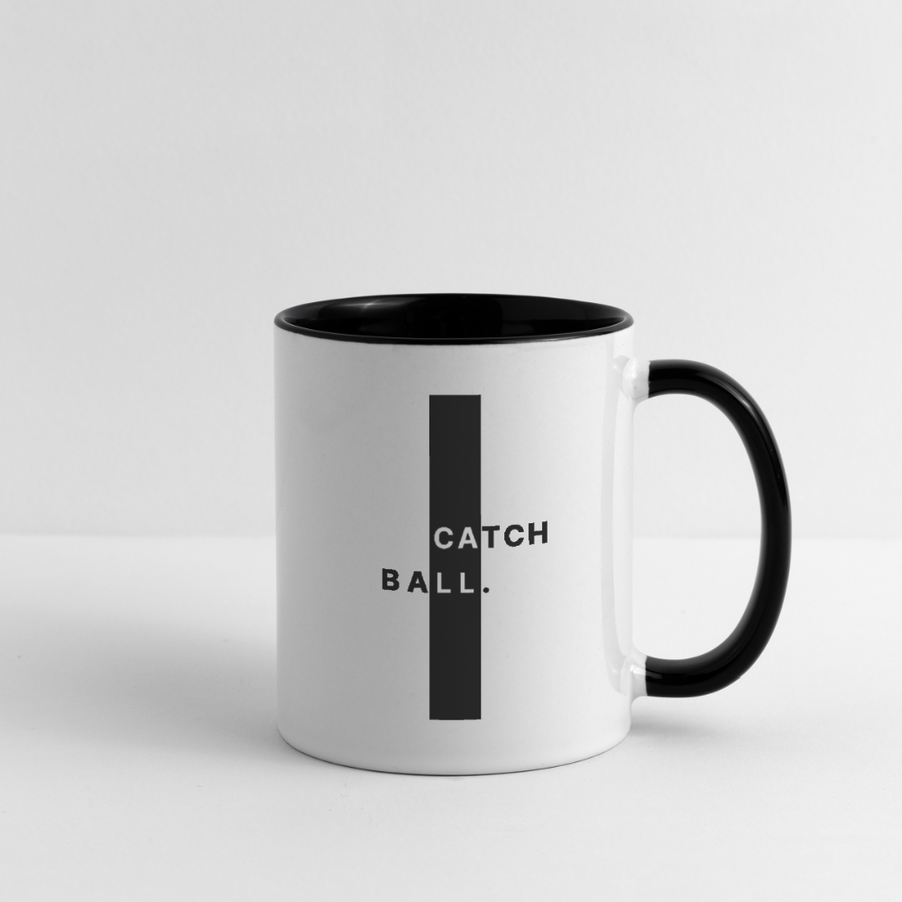 Contrast Coffee Mug - white/black