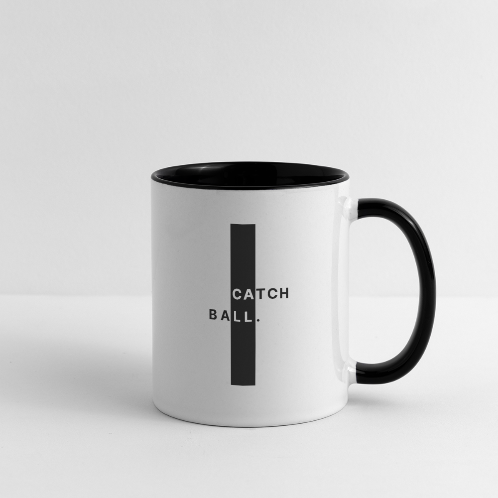 Contrast Coffee Mug - white/black