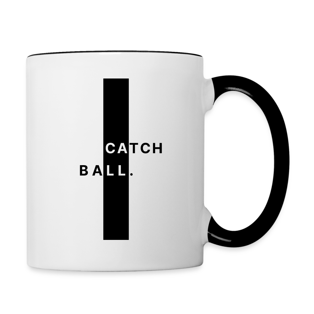 Contrast Coffee Mug - white/black