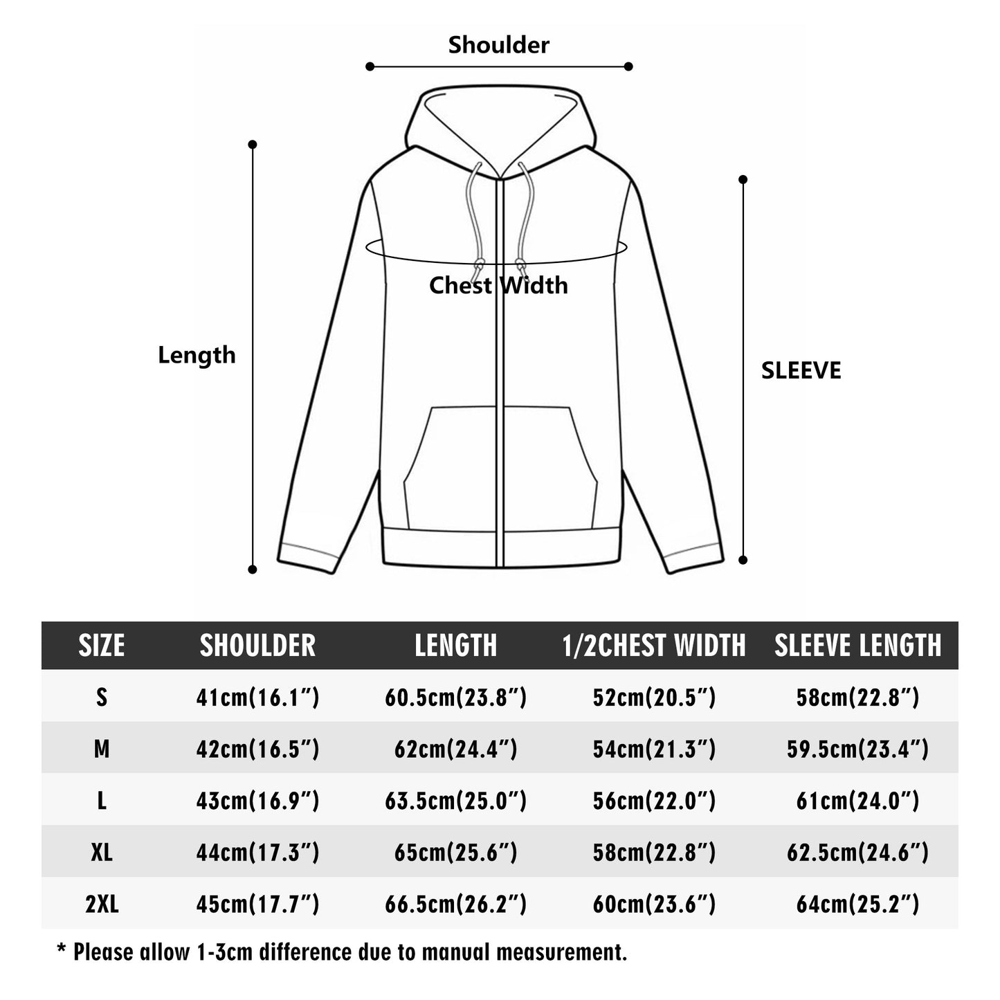 Womens Lightweight Zipper Jumper Sweatshirt Hoodie (Vered)