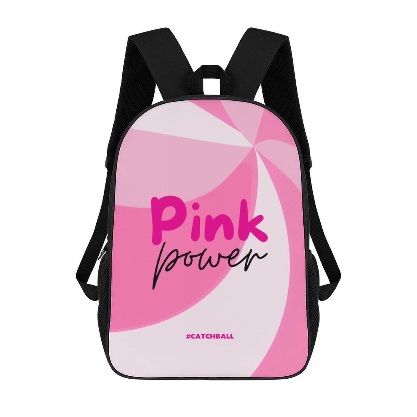 17 inch Black Schoolbag & Shoulder Backpack
