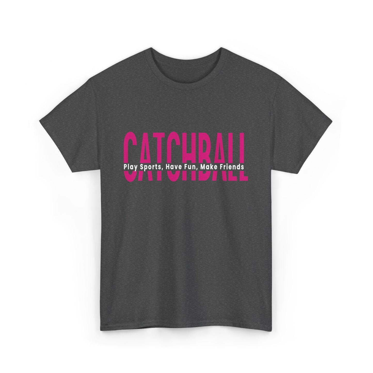 Catchball T-Shirt Short-Sleeve Catchball Unisex Cotton USACA Catchball Logo Tee