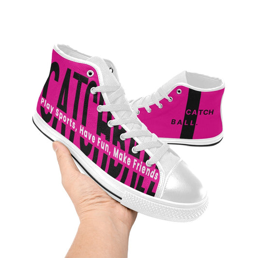 Custom High Top Canvas Shoes for Women Model017