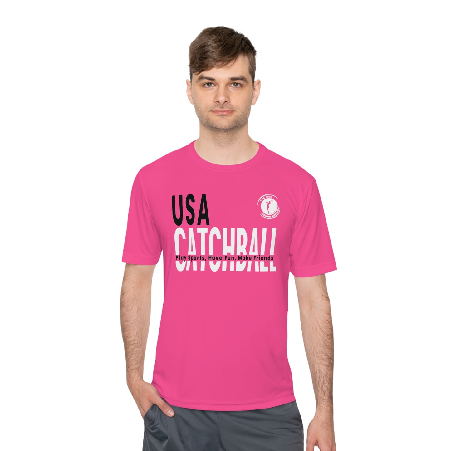 Branded (USACA) Unisex Moisture Wicking Tee