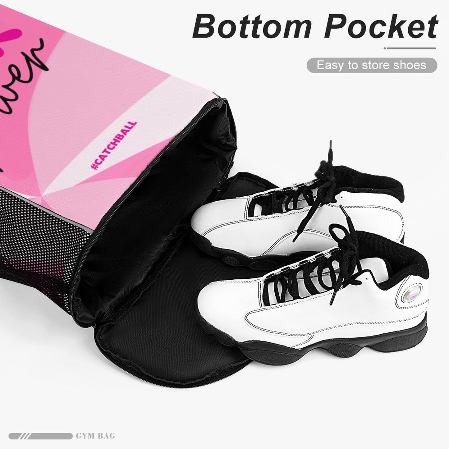 Waffle Cloth Sprots Drawstring Bag