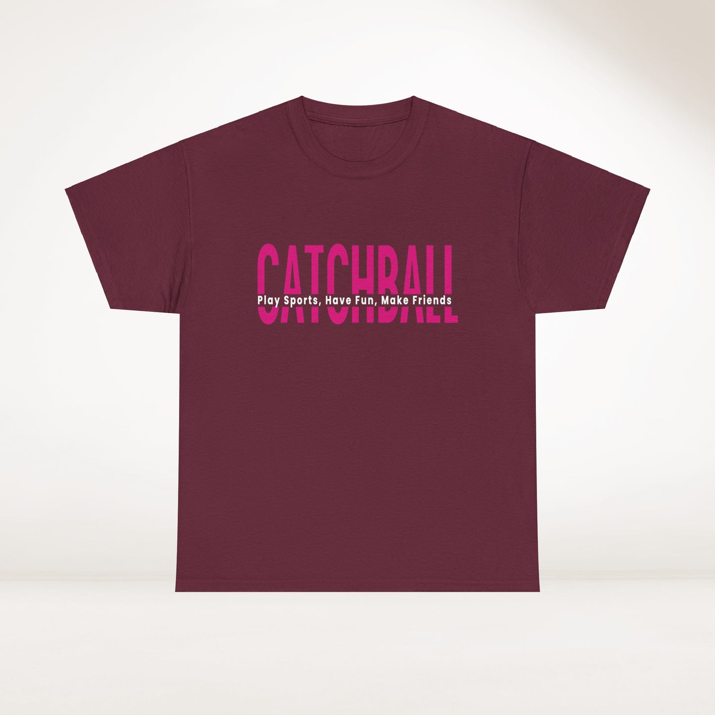 Catchball T-Shirt Short-Sleeve Catchball Unisex Cotton USACA Catchball Logo Tee