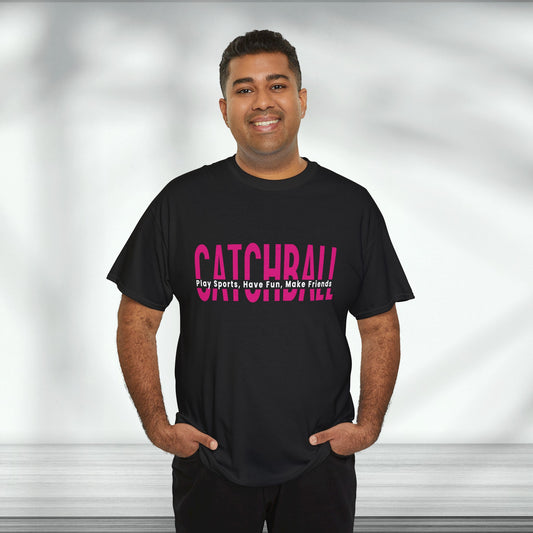 Catchball T-Shirt Short-Sleeve Catchball Unisex Cotton USACA Catchball Logo Tee