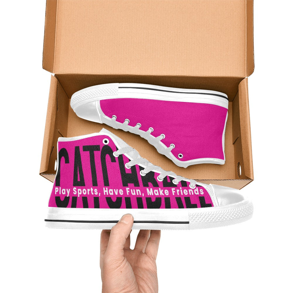 Custom High Top Canvas Shoes for Women Model017