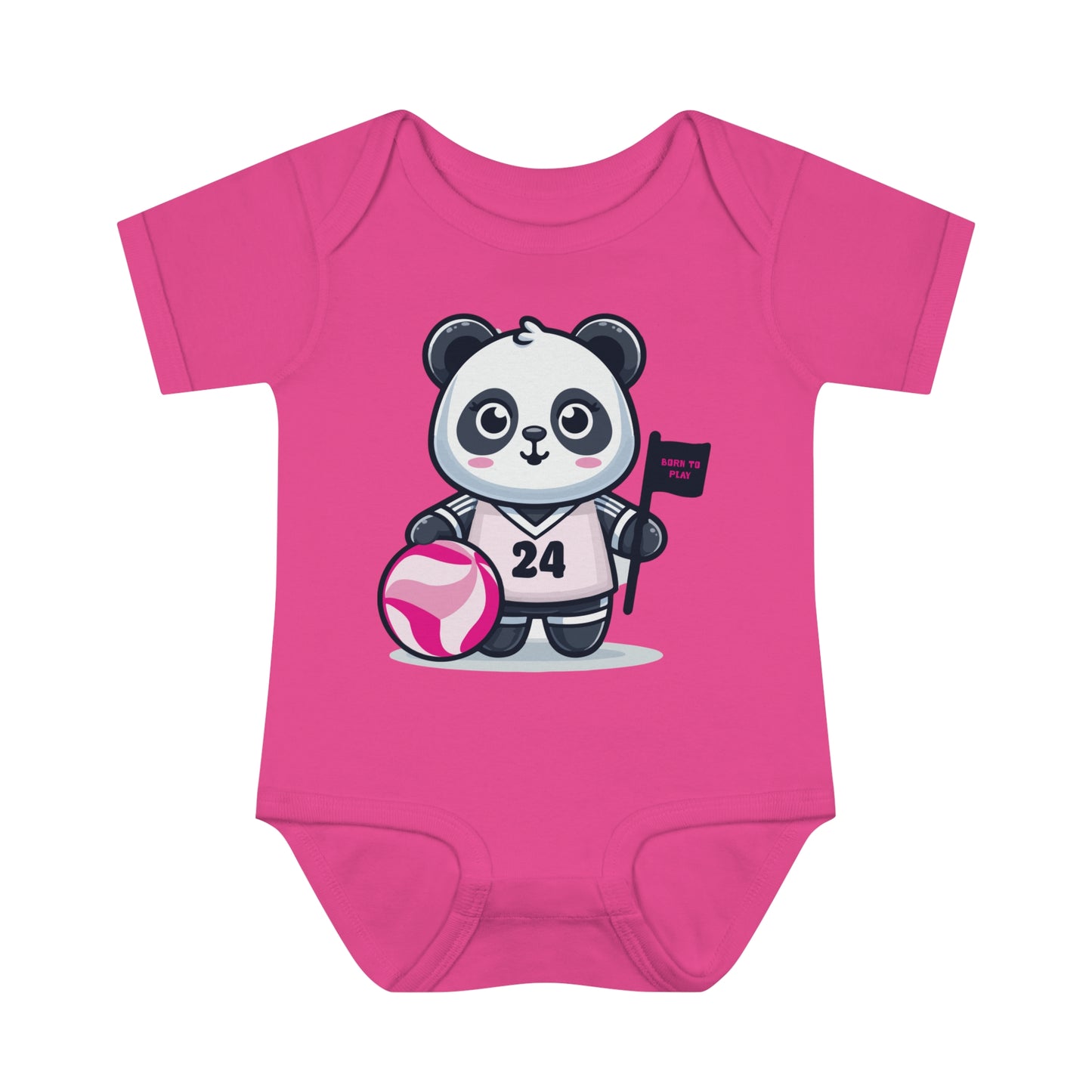 Infant Catchball Baby Rib Bodysuit Summer Panda Onesie Baby Short-Sleeve Bodysuit Catchball Baby-Shower Gift Newborn Birth Clothing Girl Catchball Onesie Boy Gift