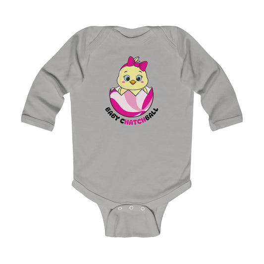 Infant Catchball Onesie Baby Chick Long-Sleeve Bodysuit Catchball Baby-Shower Gift Newborn Birth Clothing Girl Catchball Onesie Boy Gift