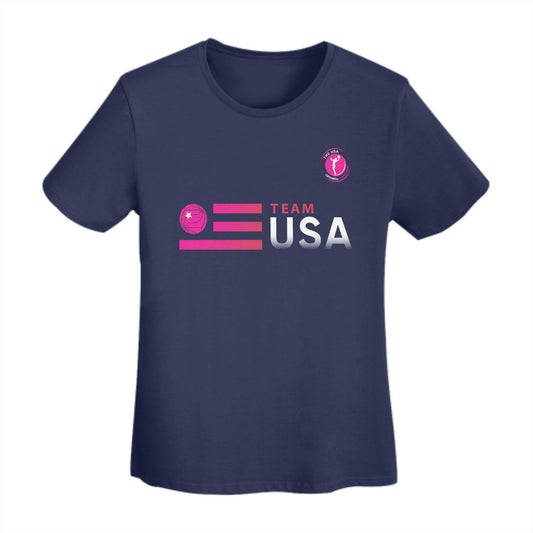 Team USA - USACA - Women's Basic T-Shirt (Fashion Tee)