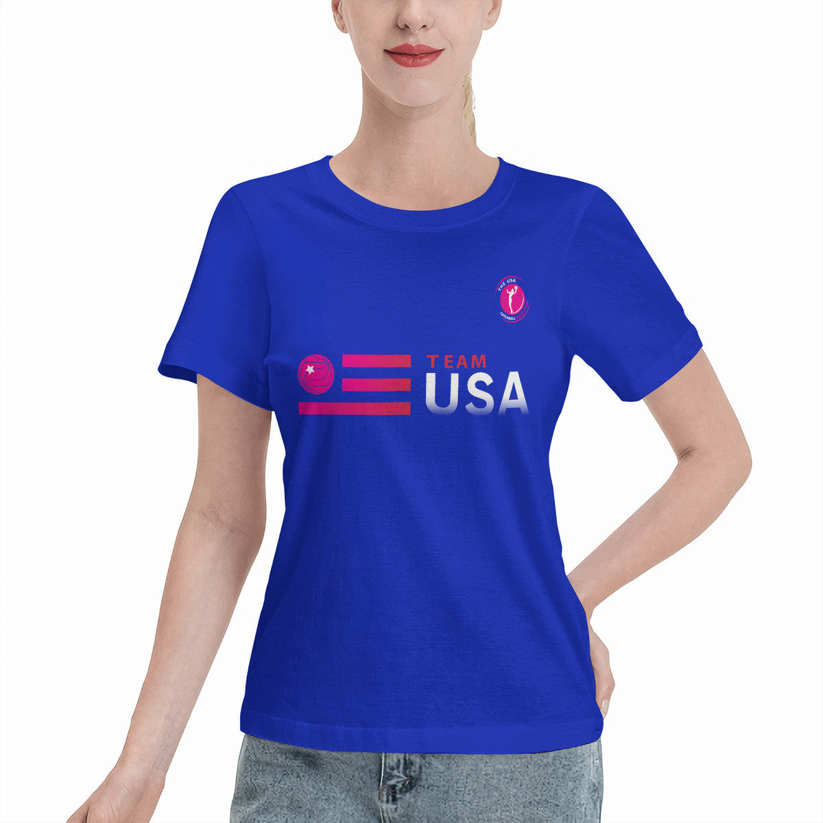 Team USA - USACA - Women's Basic T-Shirt (Fashion Tee)