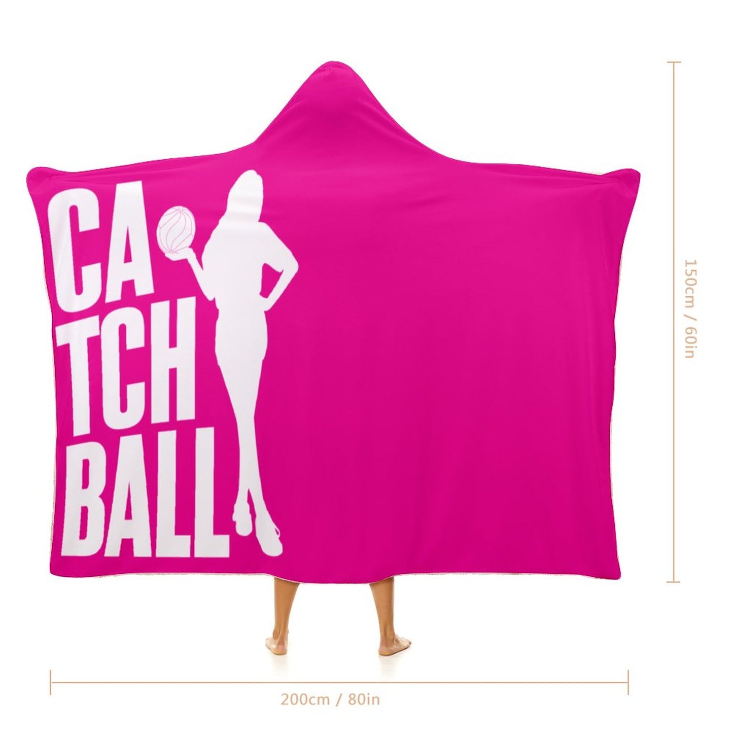 Wrap Hooded Blanket - 60"x80"/ 150x200cm