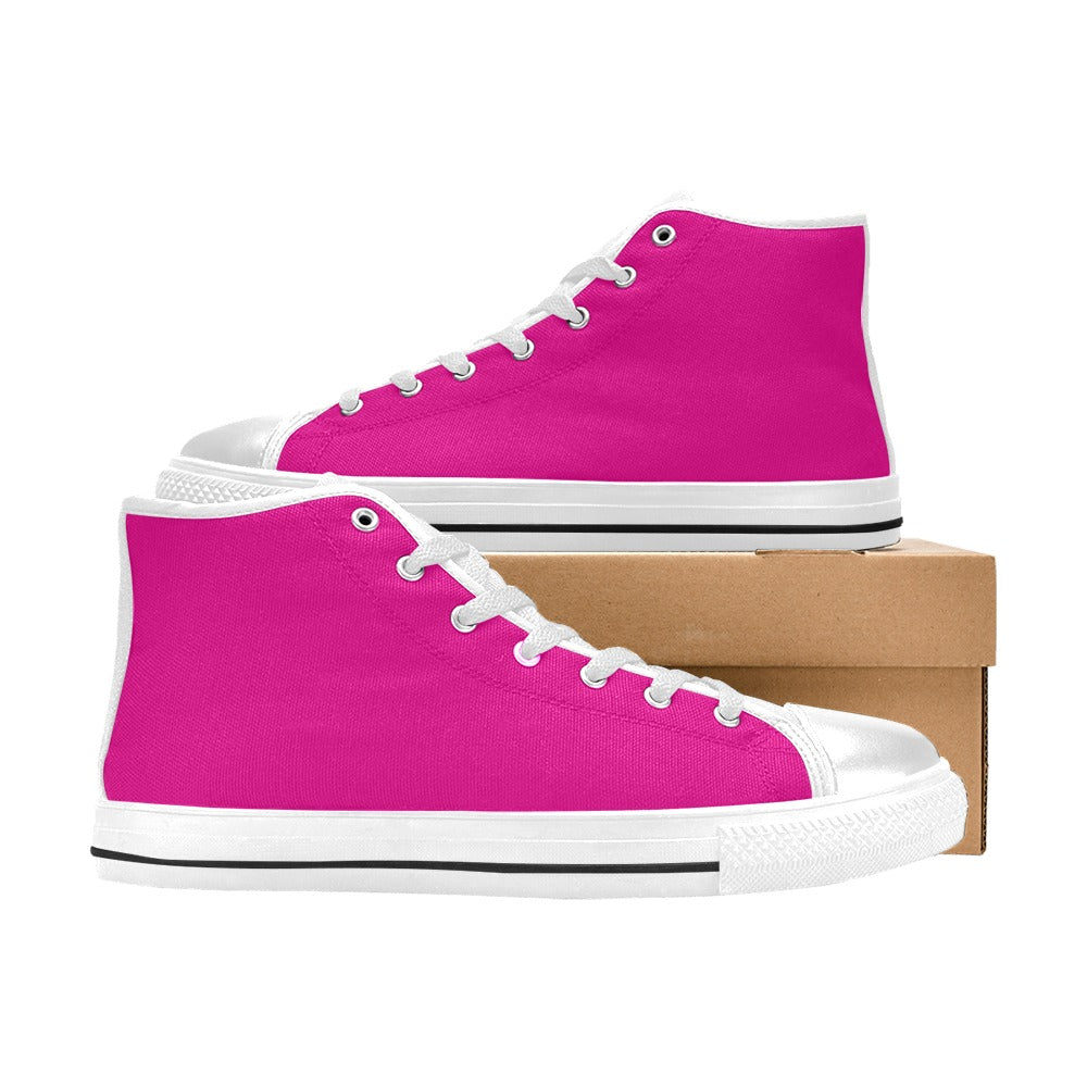 Custom High Top Canvas Shoes for Women Model017