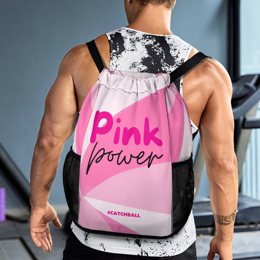 Waffle Cloth Sprots Drawstring Bag