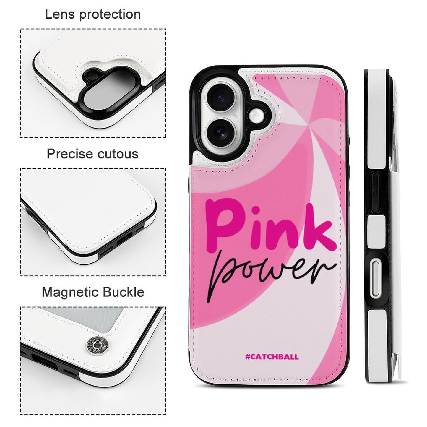 iPhone 16 Series Flip Cover Wallet