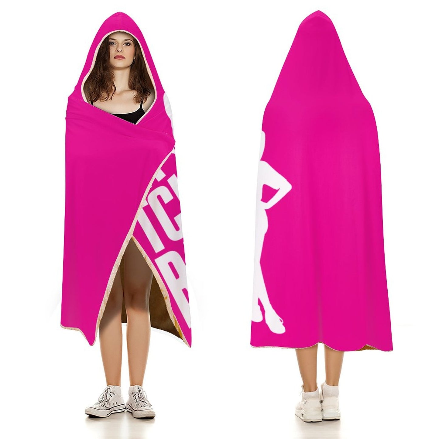 Wrap Hooded Blanket - 60"x80"/ 150x200cm