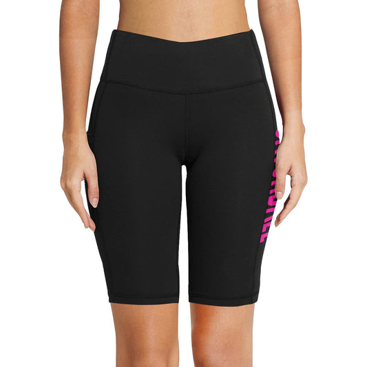 Catchball Women's Workout Biker Shorts Active Tights Sports Legging