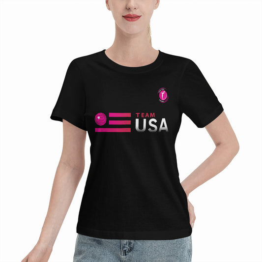 Team USA - USACA - Women's Basic T-Shirt (Fashion Tee)