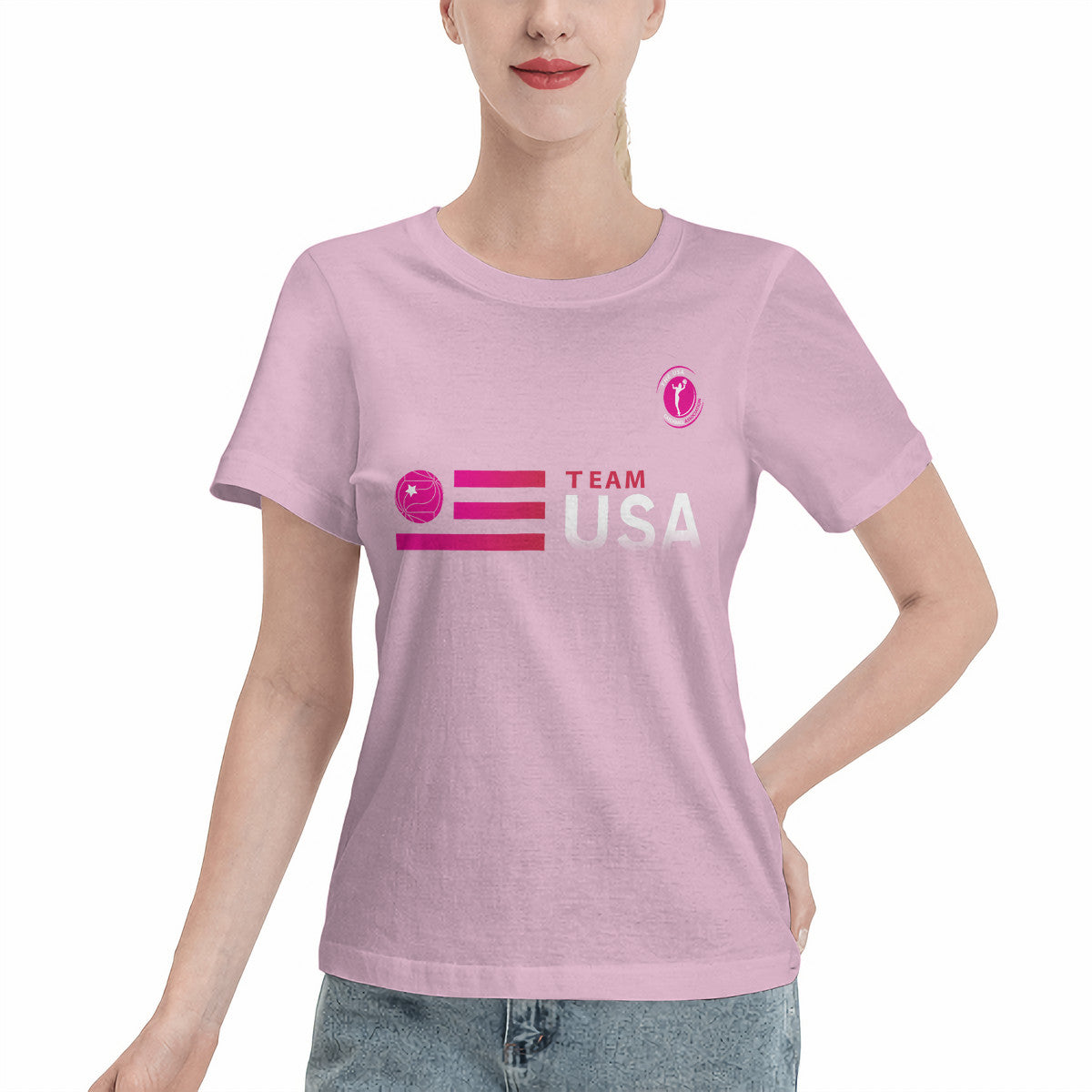 Team USA - USACA - Women's Basic T-Shirt (Fashion Tee)