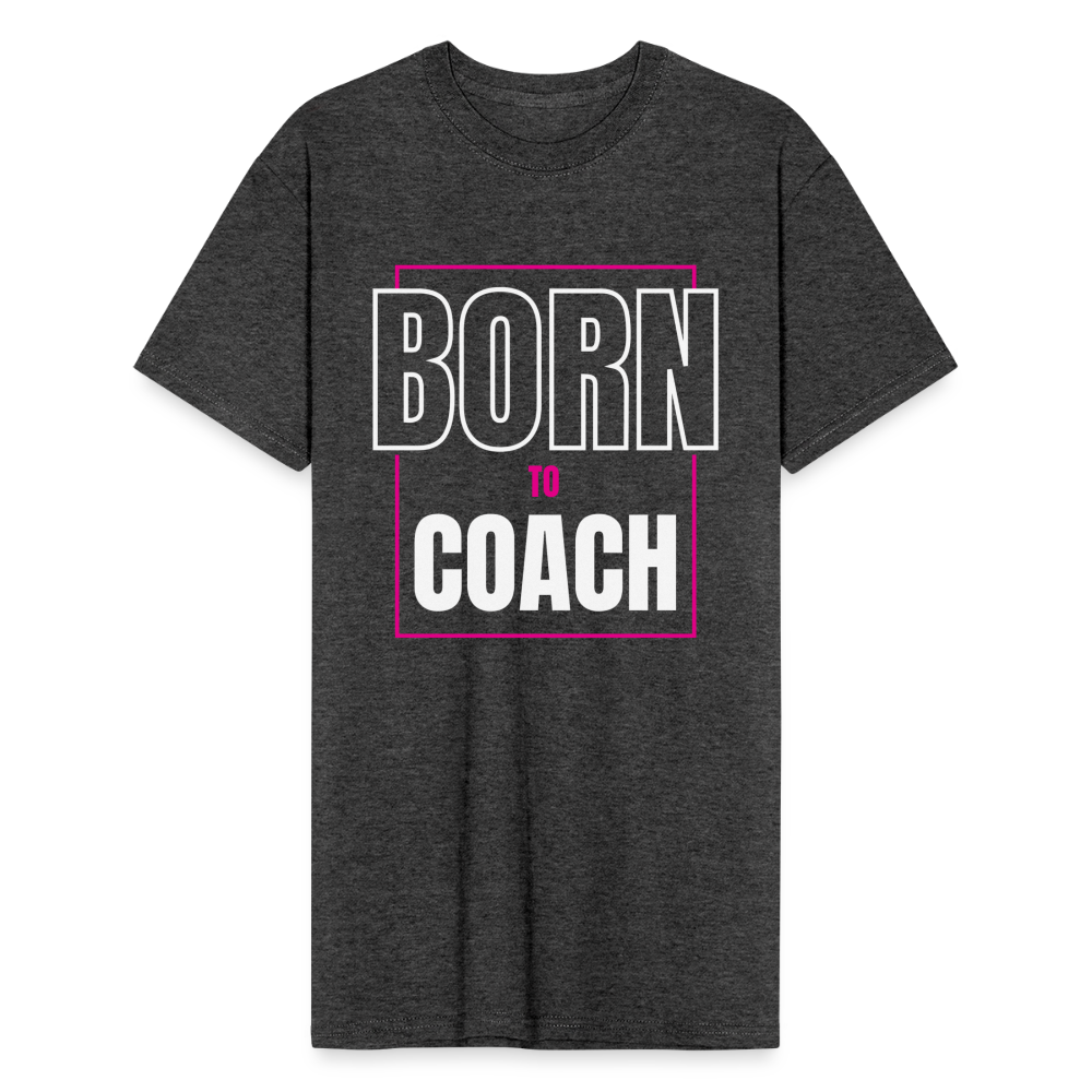 Born to Coach T-Shirt - heather black