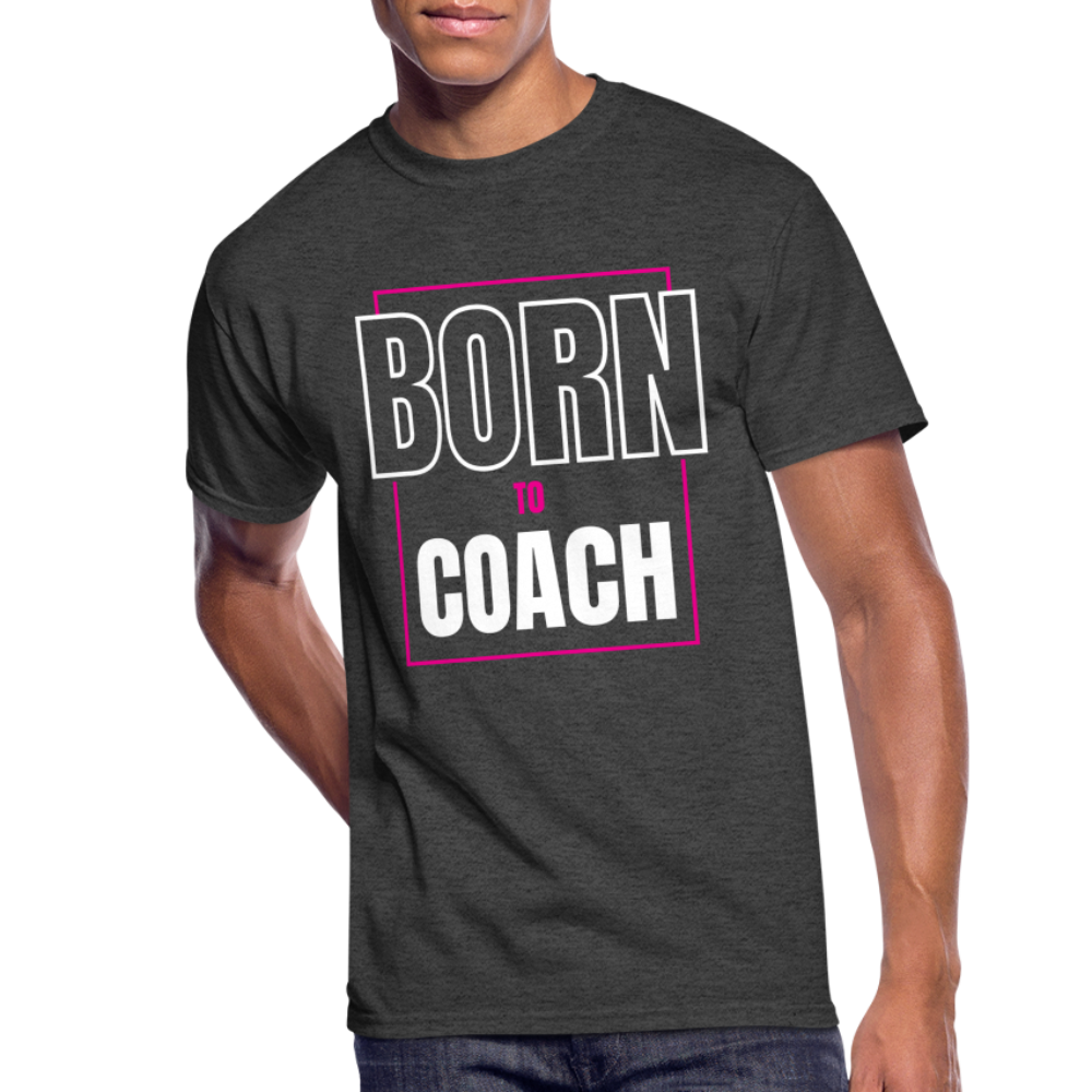 Born to Coach T-Shirt - heather black