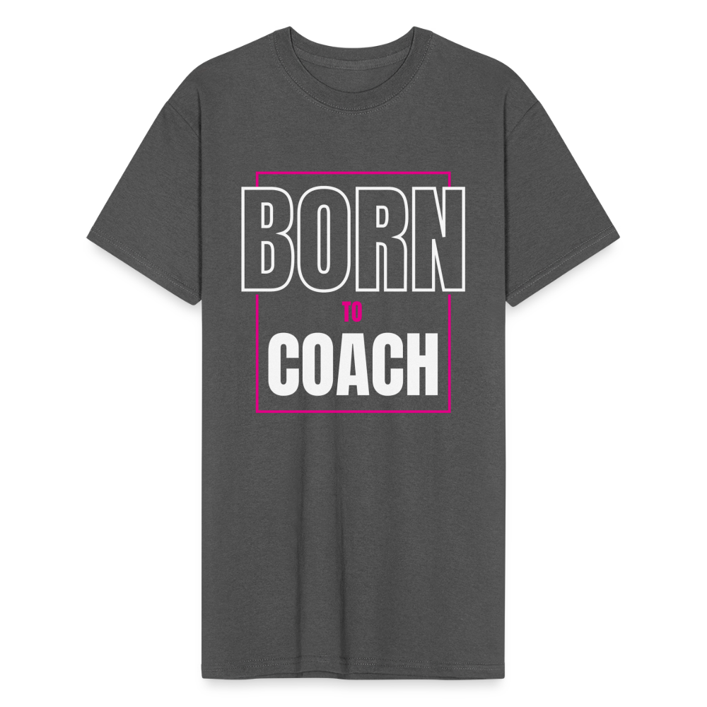 Born to Coach T-Shirt - charcoal