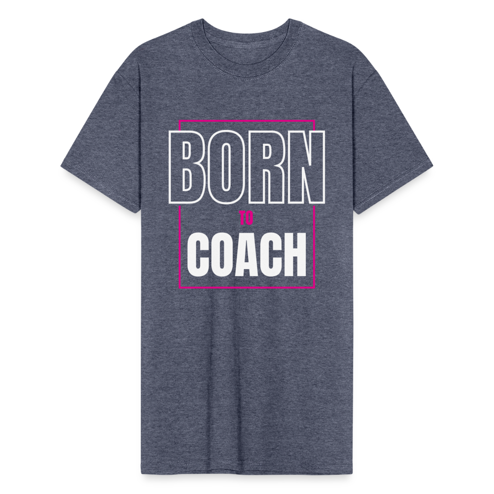 Born to Coach T-Shirt - navy heather