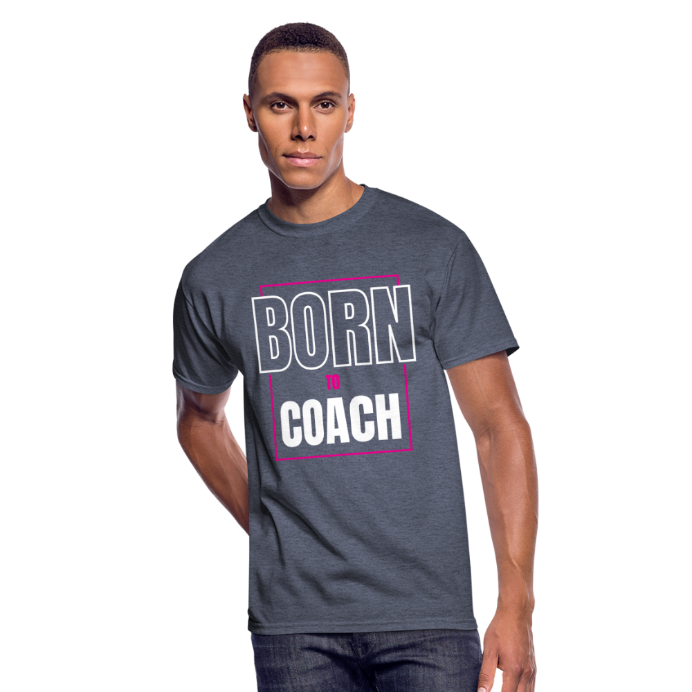 Born to Coach T-Shirt - navy heather