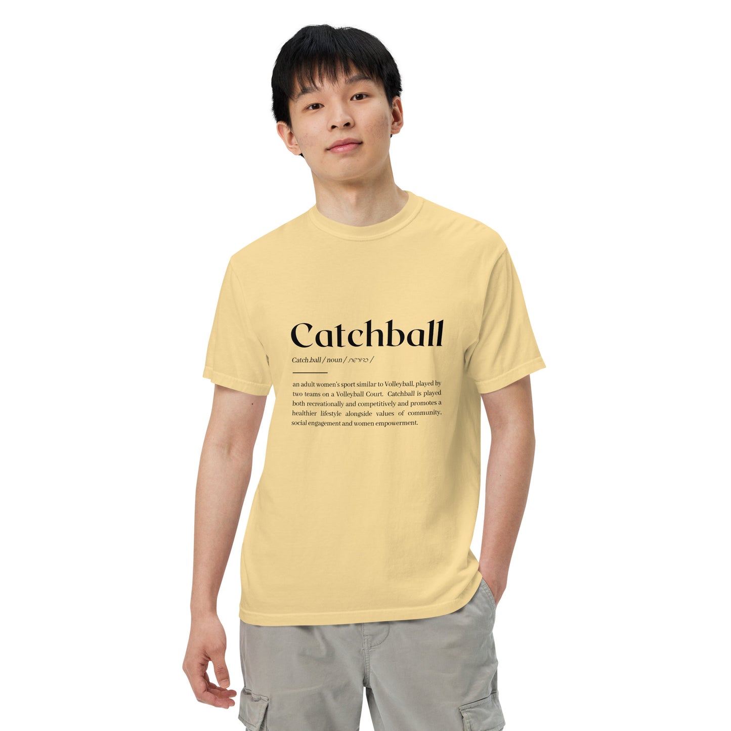 Catchball Dictionary Definition Unisex 100% ring-spun cotton t-shirt