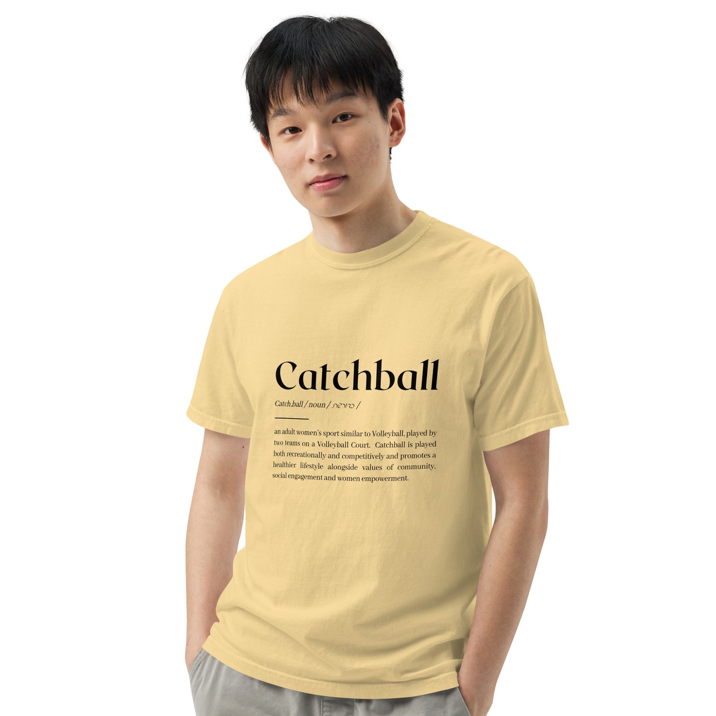 Catchball Dictionary Definition Unisex 100% ring-spun cotton t-shirt