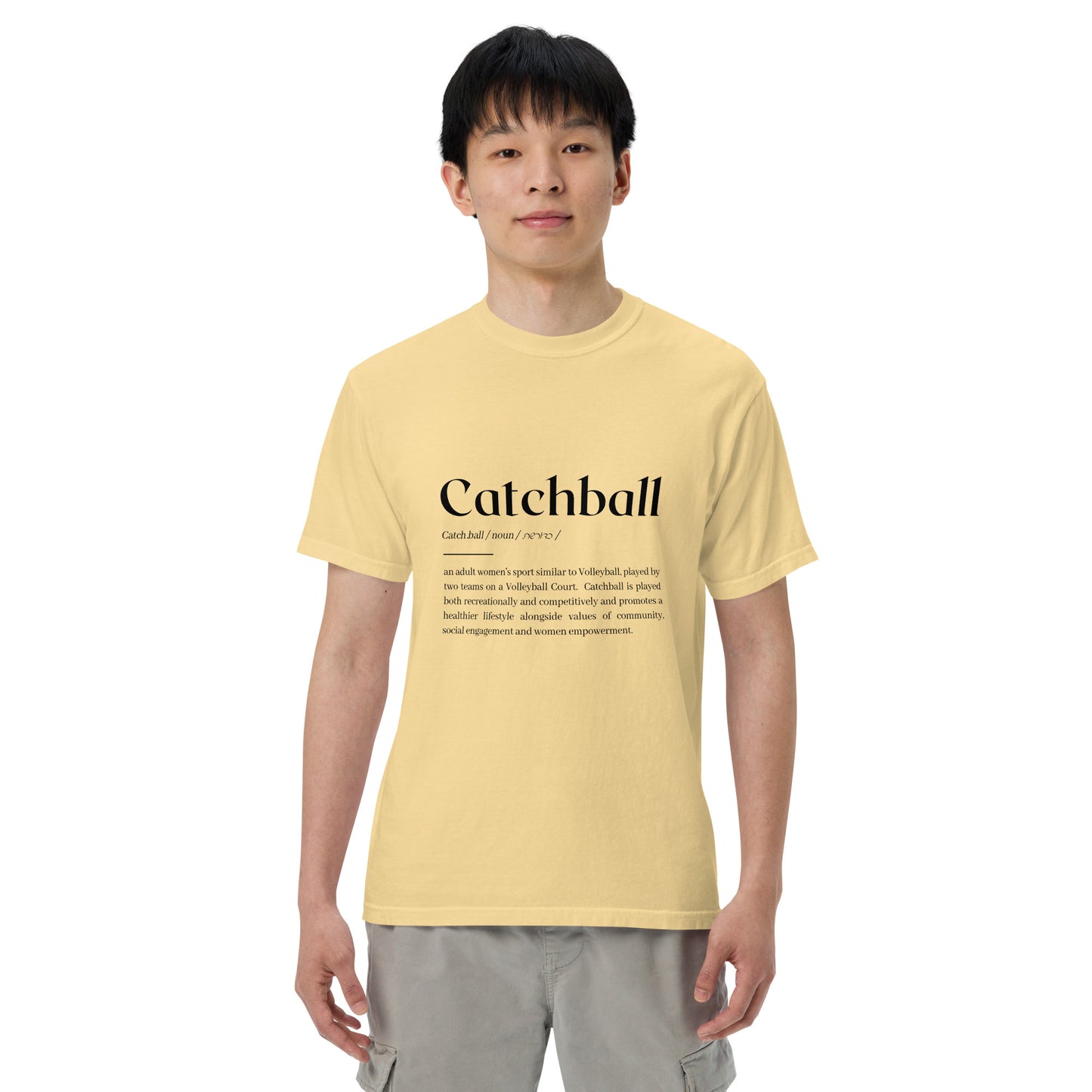 Catchball Dictionary Definition Unisex 100% ring-spun cotton t-shirt