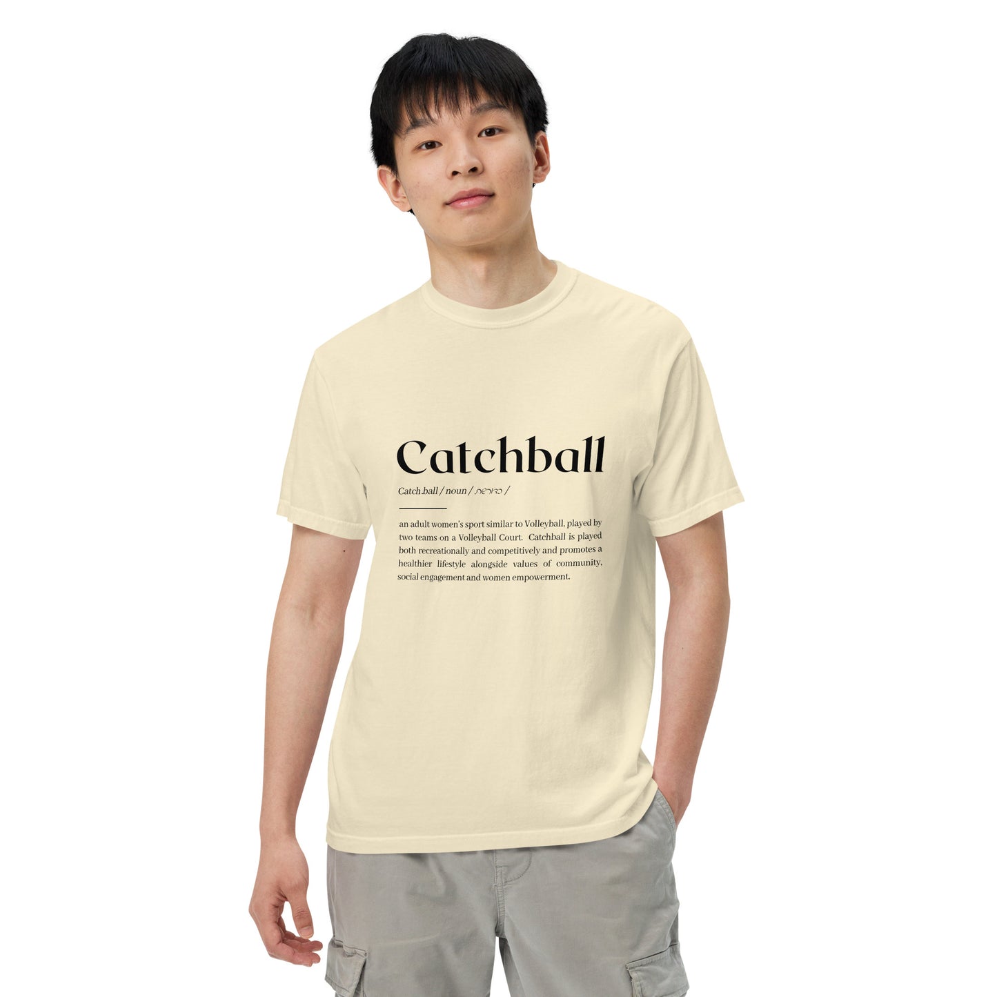 Catchball Dictionary Definition Unisex 100% ring-spun cotton t-shirt