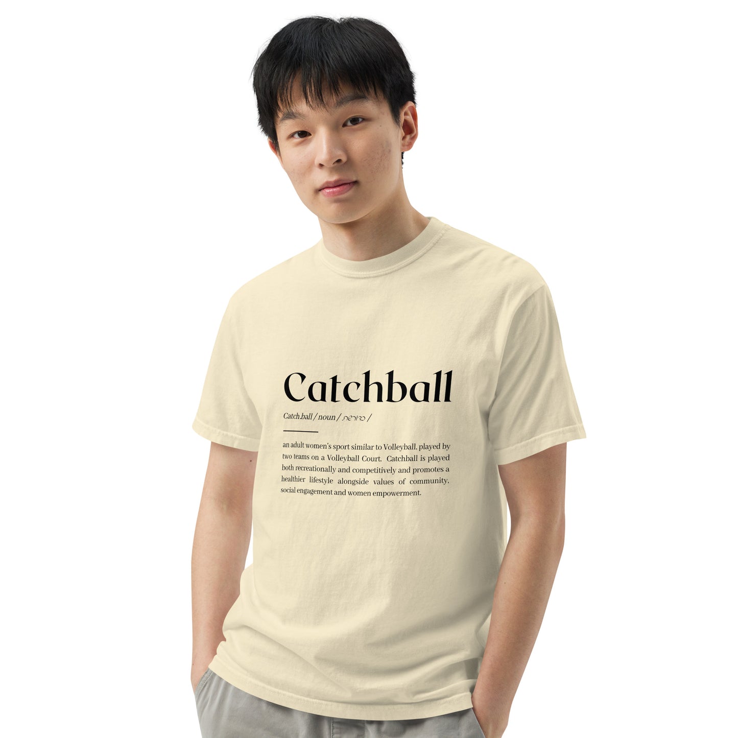 Catchball Dictionary Definition Unisex 100% ring-spun cotton t-shirt