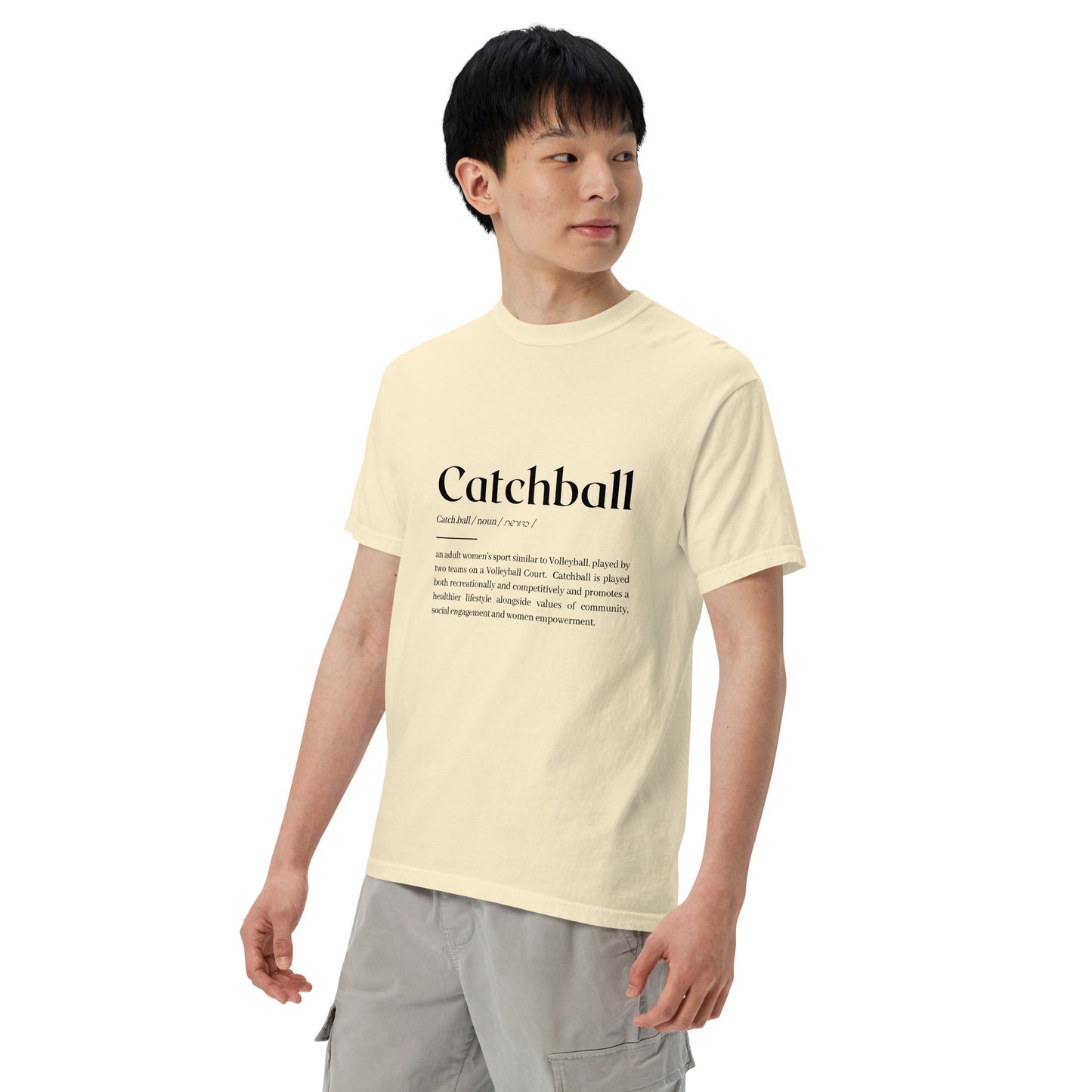 Catchball Dictionary Definition Unisex 100% ring-spun cotton t-shirt