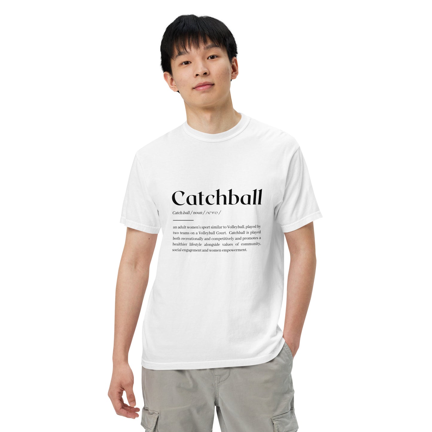 Catchball Dictionary Definition Unisex 100% ring-spun cotton t-shirt