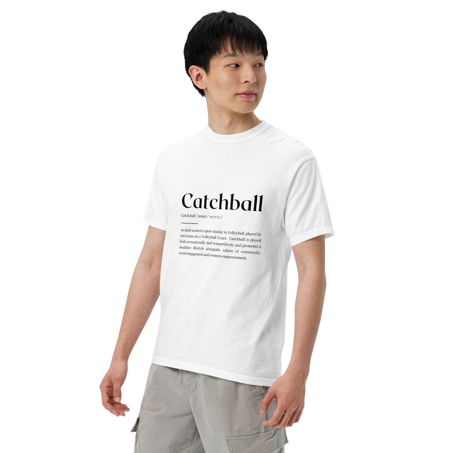 Catchball Dictionary Definition Unisex 100% ring-spun cotton t-shirt